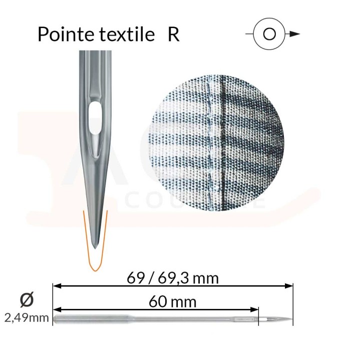 Aiguille 794, DYx3 -TEXTILE-