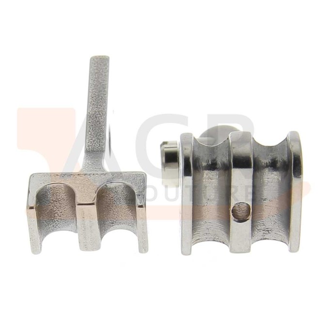 Evernice Pied De Presse Double Passepoil # 42181 42180 1/4 Pour Machine à Coudre Pfaff 145, 146, 195, 335, 540, 545, 1240, 1245 En Acier Allié Evernice Pied De Presse Double Passepoil # 42181 42180 1/4 Pour Machine à Coudre Pfaff 145, 146, 195, 335, 540, 545, 1240, 1245 En Acier Allié