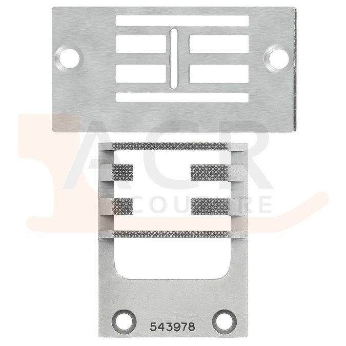 Pack Zig Zag 15mm dents moletées SINGER 20U