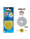 Lame circulaire OLFA 45mm (10pcs)